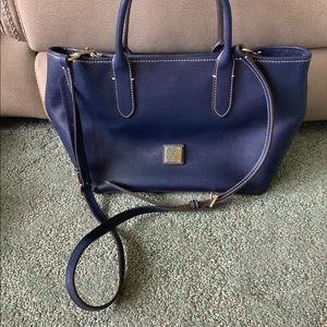 Dooney & Bourke blue tote